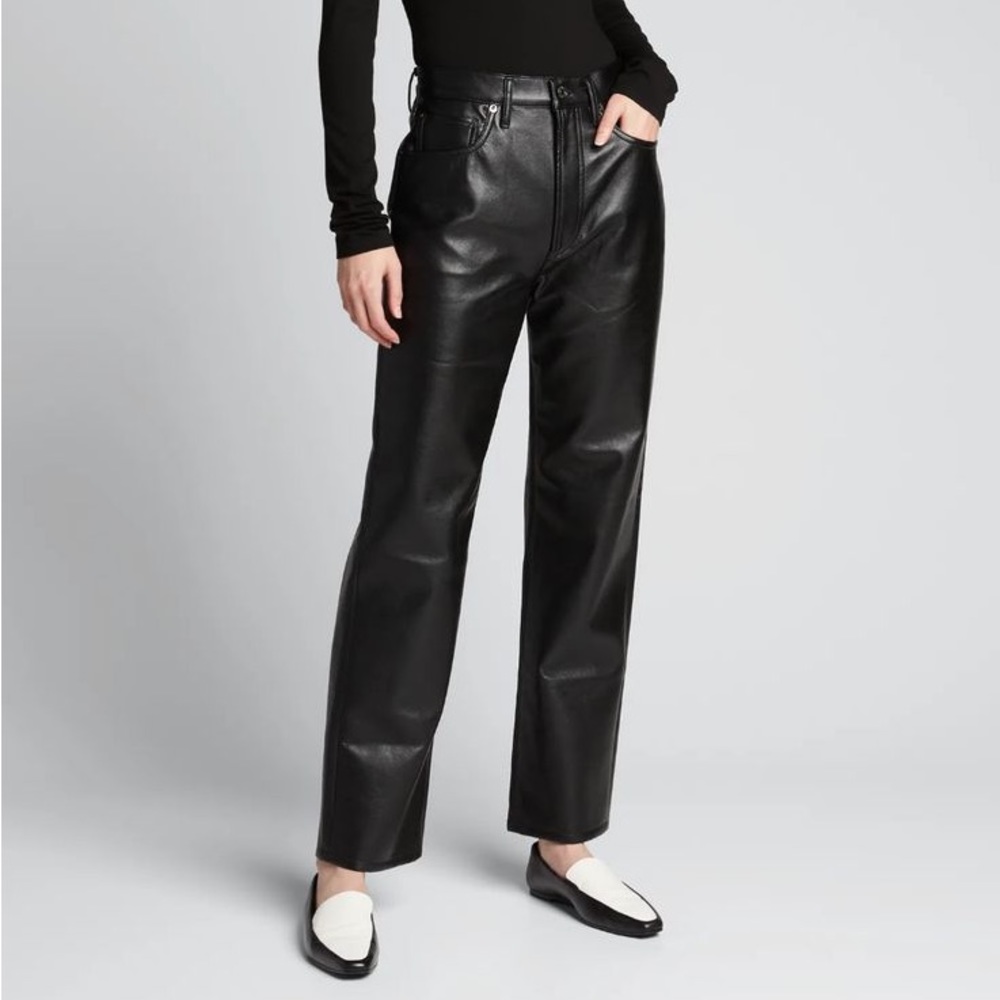AGOLDE Leather pants 90s Pinch Waist